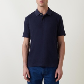 Waffle Logo Polo Shirt