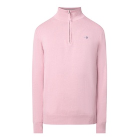 Shield Half-Zip Logo Sweater