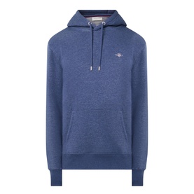 Shield Logo Drawstring Hoodie