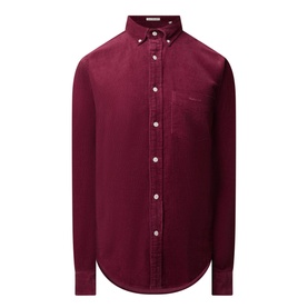 Corduroy Regular-Fit Casual Shirt