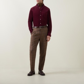Corduroy Regular-Fit Casual Shirt