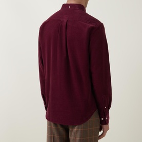 Corduroy Regular-Fit Casual Shirt
