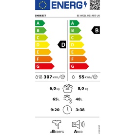 Washer Dryer 8-6kg 1400 Spin&nbsp;