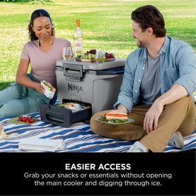 FrostVault 28L Hard Cooler, Slate Grey