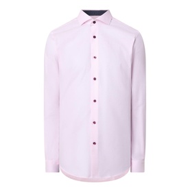Oxford Trim Single-Cuff Formal Shirt