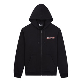 Zip-Through Logo Hoodie