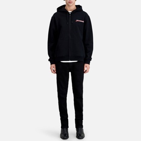 Zip-Through Logo Hoodie