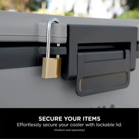FrostVault 47L Hard Cooler, Slate Grey