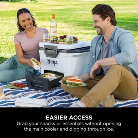 FrostVault 28L Hard Cooler, Cloud White