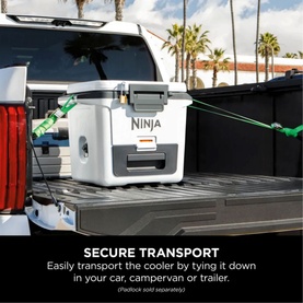 FrostVault 28L Hard Cooler, Cloud White