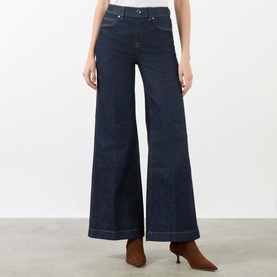 High-Rise Wide Leg Jeans