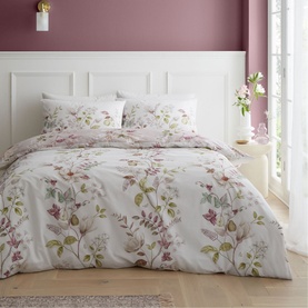 Francesca Floral Duvet Set Blush