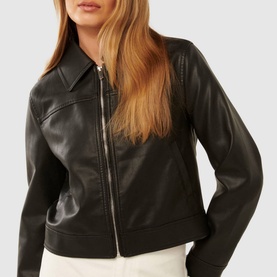 Larissa Faux-Leather Jacket