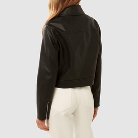 Larissa Faux-Leather Jacket