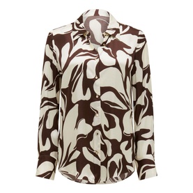 Lila Printed Shirt