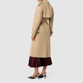 Melissa Double-Breasted Trench Coat