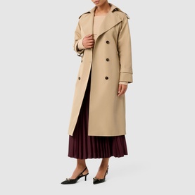 Melissa Double-Breasted Trench Coat