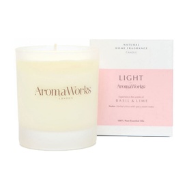 Basil & Lime Scented Candle 300g