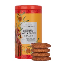 Gluten Free Christmas Date & Ginger Biscuit 200g