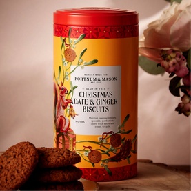 Gluten Free Christmas Date & Ginger Biscuit 200g