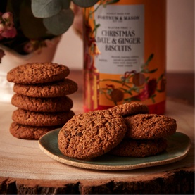 Gluten Free Christmas Date & Ginger Biscuit 200g
