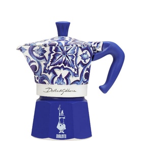 Bialetti x Dolce & Gabbana Moka Express 3 Cup Mediterranean Blue