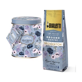 Bialetti x Bridgerton Tin & Pack of Ground Coffee