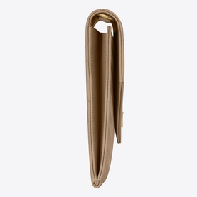 Cassandre Matelass&eacute; Grain De Poudre Embossed Leather Flap Pouch