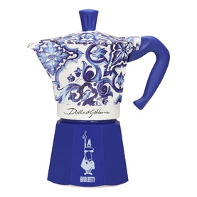 Bialetti x Dolce & Gabbana Moka Express 6 Cup Mediterranean Blue