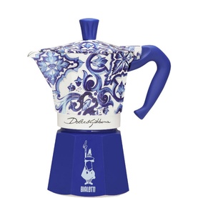 Bialetti x Dolce & Gabbana Moka Express 6 Cup Mediterranean Blue
