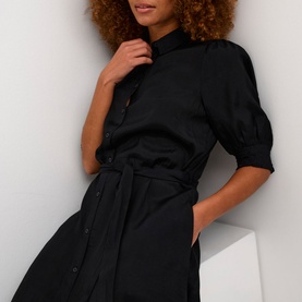 Emine Belted Shirt Dress