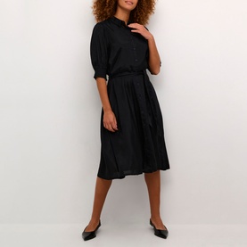 Emine Belted Shirt Dress