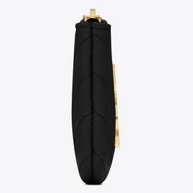 Cassandre Matelass&eacute; Smooth Leather Key Pouch