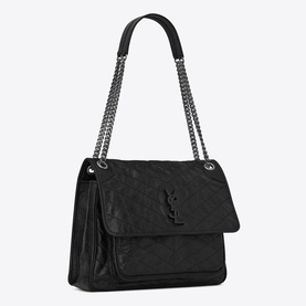 Niki Vintage Leather Large Chain Bag