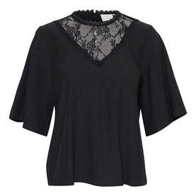 Barbara Lace-Detail T-Shirt