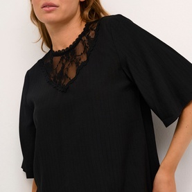 Barbara Lace-Detail T-Shirt