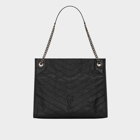 Niki Vintage Leather Shopping Bag
