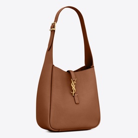 Le 5 &agrave; 7 Supple Small Grained Leather Hobo Bag