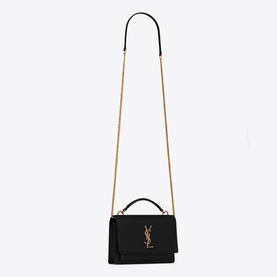 Sunset Smooth Leather Chain Wallet