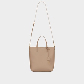 North-South Supple Leather Toy Shopper