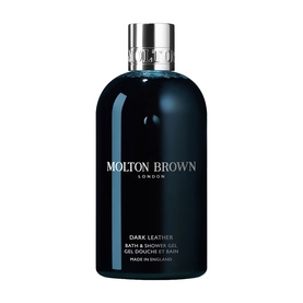 Dark Leather Bath and Shower Gel 300ml