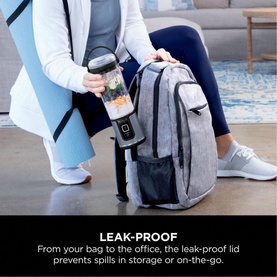 Blast Cordless Portable Blender, Black