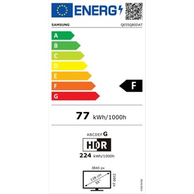55" Q80D QLED Centre Stand