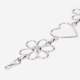 Floral Heart Chain Belt