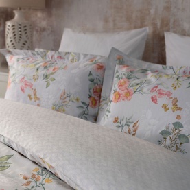 Rieva Duvet Set Grey