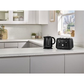 Dawn Kettle and Toaster Black
