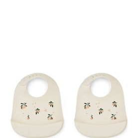 Two-Pack Tilda Silicone Bibs
