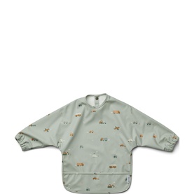 Merle Printed Cape Bib