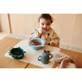 Merle Printed Cape Bib