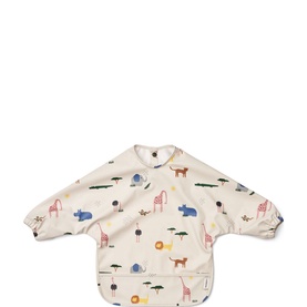 Merle Printed Cape Bib